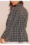 BLAZER JACQUARD CABERNET