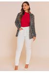 BLAZER JACQUARD CABERNET