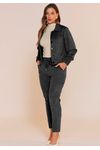 JAQUETA SUEDE SARJADA