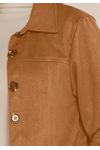 JAQUETA SUEDE SARJADA