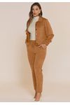 JAQUETA SUEDE SARJADA
