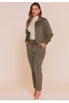 JAQUETA SUEDE SARJADA