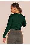 BLUSA CANELADA COM BOTÕES