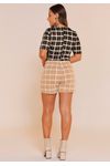 BLUSA JACQUARD CABERNET