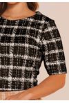 BLUSA JACQUARD CABERNET