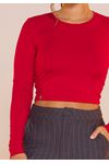 CROPPED CANELADO