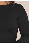 BLUSA CANELADA TÉRMICA BÁSICA