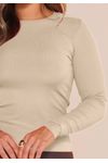 BLUSA CANELADA TÉRMICA BÁSICA