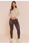 BLUSA CANELADA TÉRMICA BÁSICA