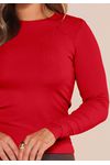 BLUSA CANELADA TÉRMICA BÁSICA