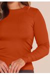 BLUSA CANELADA TÉRMICA BÁSICA