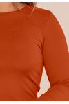 BLUSA CANELADA TÉRMICA BÁSICA