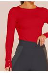 BLUSA CANELADA TÉRMICA CANOA