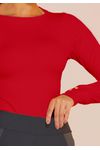 BLUSA CANELADA TÉRMICA CANOA