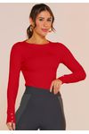 BLUSA CANELADA TÉRMICA CANOA