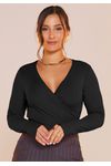 BLUSA TRANSPASSADA CANELADA