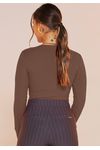 BLUSA TRANSPASSADA CANELADA