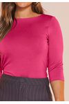 BLUSA VISCOLYCRA MANGA 3/4