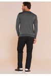 SUÉTER MASCULINO DETALHE DECOTE