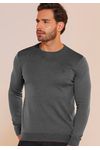 SUÉTER MASCULINO DETALHE DECOTE