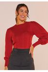 BLUSA BUFANTE PEÇA PRONTA