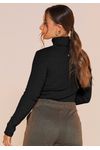 BLUSA TRICÔ GOLA ALTA