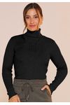 BLUSA TRICÔ GOLA ALTA