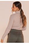 BLUSA TRICÔ GOLA ALTA