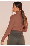 BLUSA TRICÔ GOLA ALTA