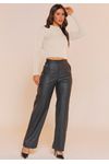 BLUSA CROPPED TRICÔ CANELADO