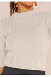 BLUSA MEIA MANGA TRICÔ
