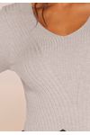 BLUSA JOLIE CANELADA
