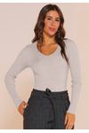 BLUSA JOLIE CANELADA