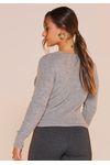 BLUSA TRICÔ ENTRELAÇADA