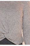 BLUSA TRICÔ ENTRELAÇADA