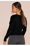 BLUSA TRICÔ ENTRELAÇADA