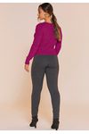 BLUSA TRICÔ ENTRELAÇADA