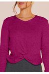 BLUSA TRICÔ ENTRELAÇADA