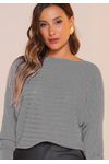 BLUSA TRICÔ AMPLA