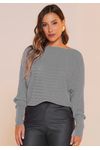 BLUSA TRICÔ AMPLA