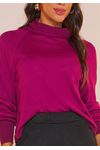 BLUSA TRICÔ AMPLA
