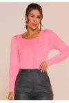 BLUSA DECOTE QUADRADO