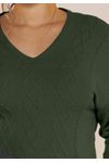 PULL PLUMA DECOTE V