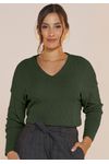 PULL PLUMA DECOTE V