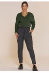 PULL PLUMA DECOTE V