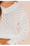 PULL RENDADA YORK