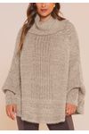 PONCHO PLUMA