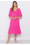 Vestido Viscose Com Torcido 