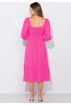 Vestido Viscose Com Torcido 
