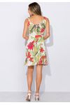 Vestido Viscose Estampado curto